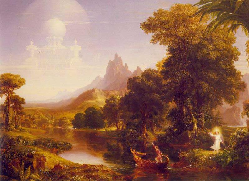 Thomas Cole The Voyage of Life: Youth china oil painting image
